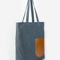 SUSTAINABLE LARGE CALI STRIP TOTE