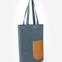 SLIM CALI STRIP TOTE